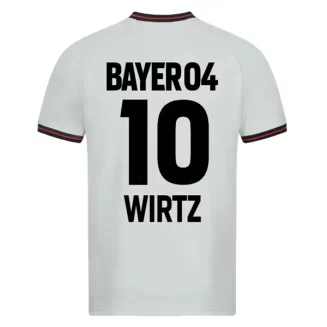 Bayer 04 Leverkusen Florian Wirtz #10 Uitshirt 2023-2024 Voetbalshirt met Korte Mouw