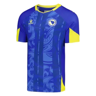 Bosnië en Herzegovina Thuisshirt EK 2024 Voetbalshirts Korte Mouw