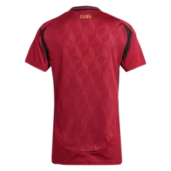 Dames België Thuisshirt EK 2024 Voetbalshirts Korte Mouw-1