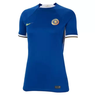 Dames Chelsea Thuisshirt 2023-2024 Voetbalshirt met Korte Mouw