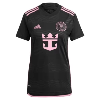 Dames Inter Miami CF Uitshirt 2024-2025 Voetbalshirt met Korte Mouw