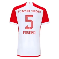 FC Bayern München Benjamin Pavard #5 Thuisshirt 2023-2024 Voetbalshirt met Korte Mouw