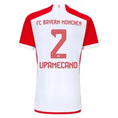 FC Bayern München Dayot Upamecano #2 Thuisshirt 2023-2024 Voetbalshirt met Korte Mouw