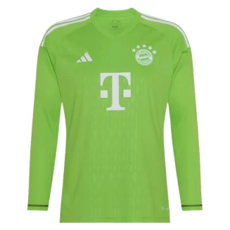 FC Bayern München Keeper Uitshirt 2023-2024 Voetbalshirt met Lange Mouwen