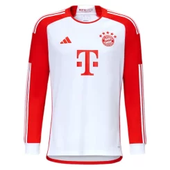 FC Bayern München Matthijs de Ligt #4 Thuisshirt 2023-2024 Voetbalshirt met Lange Mouwen-1