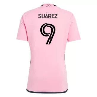 Inter Miami CF Luis Suarez #9 Thuisshirt 2024-2025 Voetbalshirt met Korte Mouw