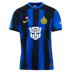 Inter Milan Thuisshirt Transformers 2023-2024 Voetbalshirt met Korte Mouw