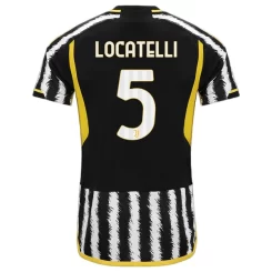 Juventus Manuel Locatelli #5 Thuisshirt 2023-2024 Voetbalshirts Korte Mouw