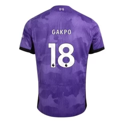 Liverpool Cody Gakpo #18 Derde Shirt 2023-2024 Voetbalshirts Korte Mouw