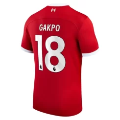 Liverpool Cody Gakpo #18 Thuisshirt 2023-2024 Voetbalshirts Korte Mouw