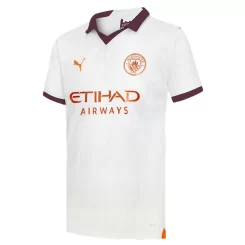 Manchester City Joško Gvardiol #24 Uitshirt 2023-2024 Voetbalshirts Korte Mouw-1