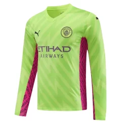 Manchester City Keeper Derde Shirt 2023-2024 Voetbalshirt met Lange Mouwen