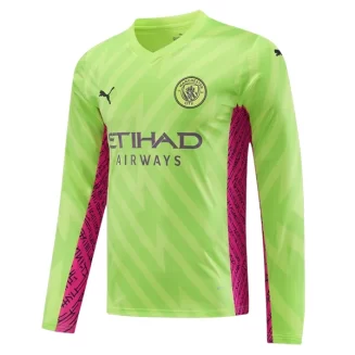 Manchester City Keeper Derde Shirt 2023-2024 Voetbalshirt met Lange Mouwen