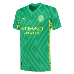 Manchester City Keeper Thuisshirt 2023-2024 Voetbalshirt met Korte Mouw