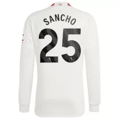 Manchester United Jadon Sancho #25 Derde Shirt 2023-2024 Voetbalshirts Lange Mouwen