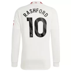 Manchester United Marcus Rashford #10 Derde Shirt 2023-2024 Voetbalshirts Lange Mouwen