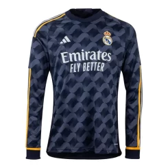 Real Madrid Luka Modric #10 Uitshirt 2023-2024 Voetbalshirt met Lange Mouwen-1