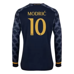 Real Madrid Luka Modric #10 Uitshirt 2023-2024 Voetbalshirt met Lange Mouwen