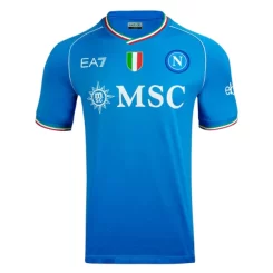 SSC Napoli Khvicha Kvaratskhelia #77 Thuisshirt 2023-2024 Voetbalshirt met Korte Mouw-1