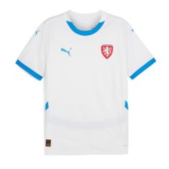 Tsjechië Uitshirt EK 2024 Voetbaltenues Korte Mouw