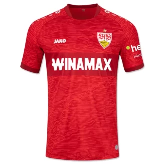 VfB Stuttgart Uitshirt 2023-2024 Voetbalshirt met Korte Mouw