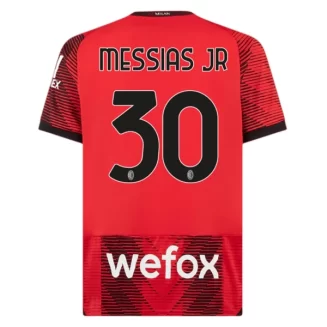 AC Milan Junior Messias #30 Thuisshirt 2023-2024 Voetbalshirts Korte Mouw