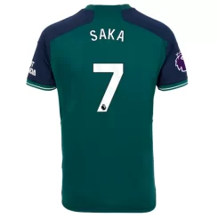 Arsenal Bukayo Saka #7 Derde Shirt 2023-2024 Voetbalshirts Korte Mouw