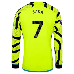 Arsenal Bukayo Saka #7 Uitshirt 2023-2024 Voetbalshirts Lange Mouwen