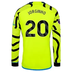 Arsenal Jorginho #20 Uitshirt 2023-2024 Voetbalshirts Lange Mouwen