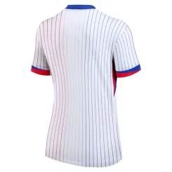 Dames Frankrijk Uitshirt EK 2024 Voetbalshirts Korte Mouw-1