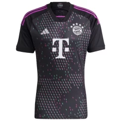 FC Bayern München Alphonso Davies #19 Uitshirt 2023-2024 Voetbalshirts Korte Mouw-1