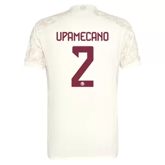 FC Bayern München Dayot Upamecano #2 Derde Shirt 2023-2024 Voetbalshirts Korte Mouw