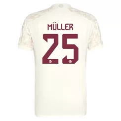 FC Bayern München Thomas Muller #25 Derde Shirt 2023-2024 Voetbalshirts Korte Mouw