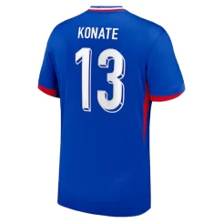 Frankrijk Ibrahima Konate #13 Thuisshirt EK 2024 Voetbalshirts Korte Mouw