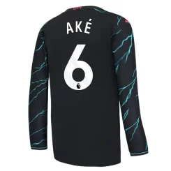 Manchester City Nathan Ake #6 Derde Shirt 2023-2024 Voetbalshirts Lange Mouwen