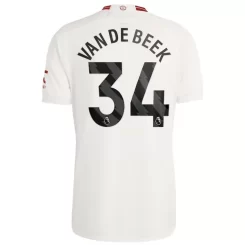 Manchester United Donny van de Beek #34 Derde Shirt 2023-2024 Voetbalshirts Korte Mouw