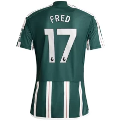 Manchester United Fred #17 Uitshirt 2023-2024 Voetbalshirts Korte Mouw