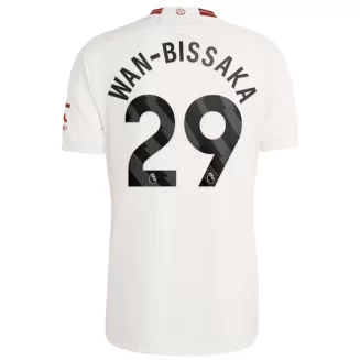 Manchester United Wan-Bissaka #29 Derde Shirt 2023-2024 Voetbalshirts Korte Mouw