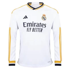 Real Madrid Aurelien Tchouameni #18 Thuisshirt 2023-2024 Voetbalshirts Lange Mouwen-1