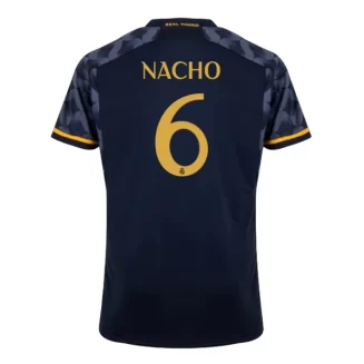 Real Madrid Nacho #6 Uitshirt 2023-2024 Voetbalshirts Korte Mouw