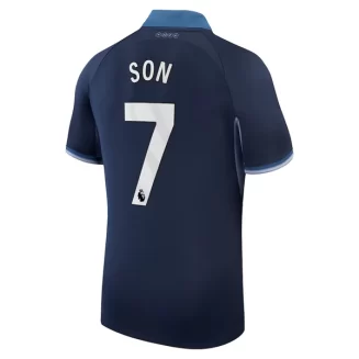 Tottenham Hotspur Son Heung-min #7 Uitshirt 2023-2024 Voetbalshirts Korte Mouw