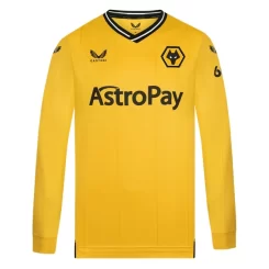 Wolves FC Thuisshirt 2023-2024 Voetbalshirts Lange Mouwen