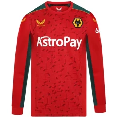 Wolves FC Uitshirt 2023-2024 Voetbalshirts Lange Mouwen