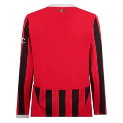 AC Milan Thuisshirt 2024-2025 Voetbalshirts Lange Mouwen-1