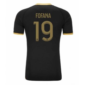 AS Monaco Youssouf Fofana #19 Uitshirt 2023-2024 Voetbalshirts Korte Mouw