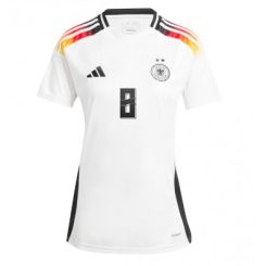 Dames Duitsland Toni Kroos #8 Thuisshirt EK 2024 Voetbalshirts Korte Mouw-1