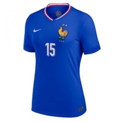 Dames Frankrijk Marcus Thuram #15 Thuisshirt EK 2024 Voetbalshirts Korte Mouw-1