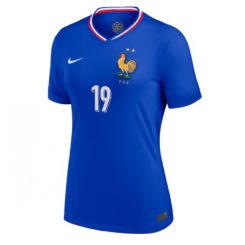 Dames Frankrijk Youssouf Fofana #19 Thuisshirt EK 2024 Voetbalshirts Korte Mouw-1