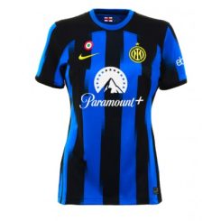 Dames Inter Milan Benjamin Pavard #28 Thuisshirt 2023-2024 Voetbalshirts Korte Mouw-1