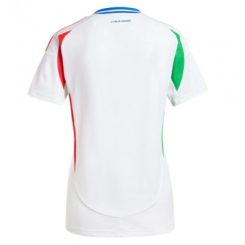 Dames Italië Uitshirt EK 2024 Voetbalshirts Korte Mouw-1